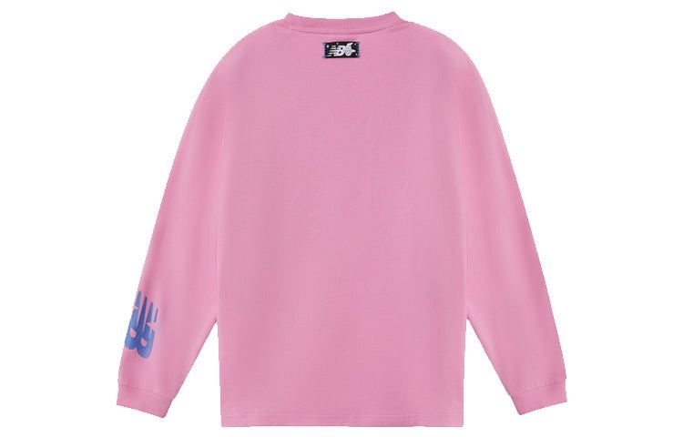 New Balance x Tyakasha Graphic Print Sweatshirt 'Pink Purple' AMT04390-NJR sold by KicksCrew product image thumbnail 2