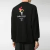 Balenciaga Paris Olympics Crew Neck Sweater 'Black' 621032T41041070 sold by KicksCrew