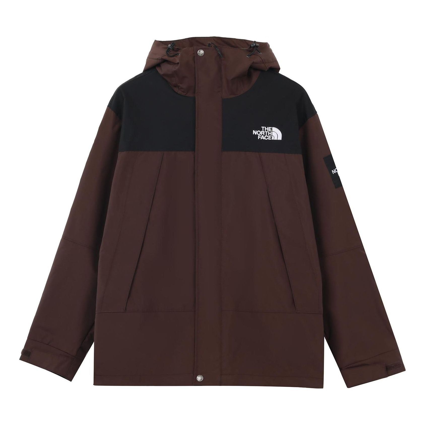 THE NORTH FACE Logo Mountain Jacket 'Brown' NI3BN62M sold by KicksCrew