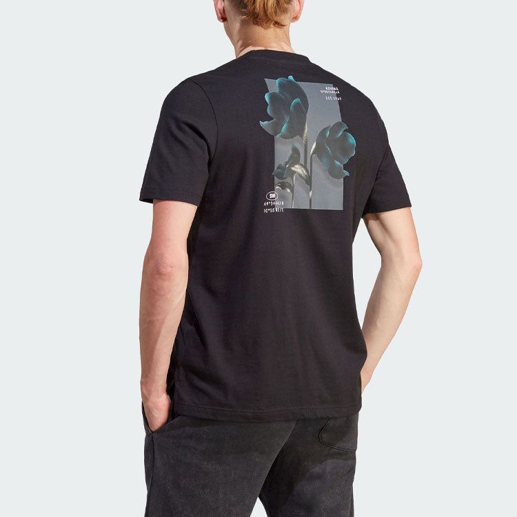 adidas Sportswear City Escape Split-Hem T-Shirt 'Black' II3479 sold by KicksCrew product image thumbnail 3