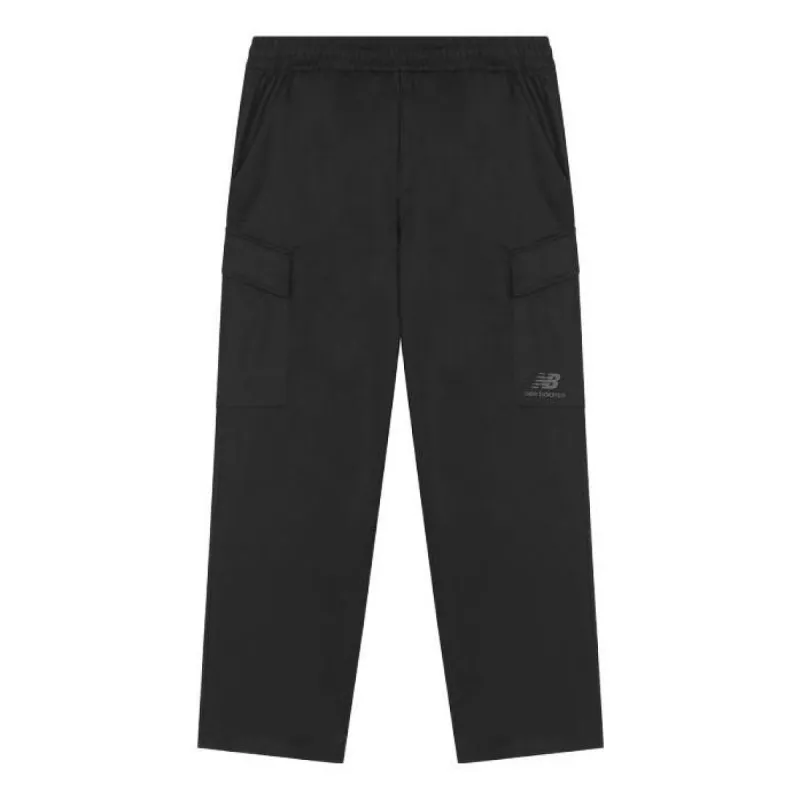 New Balance Logo Cargo Pants 'Black' AMP31333-BK sold by KicksCrew