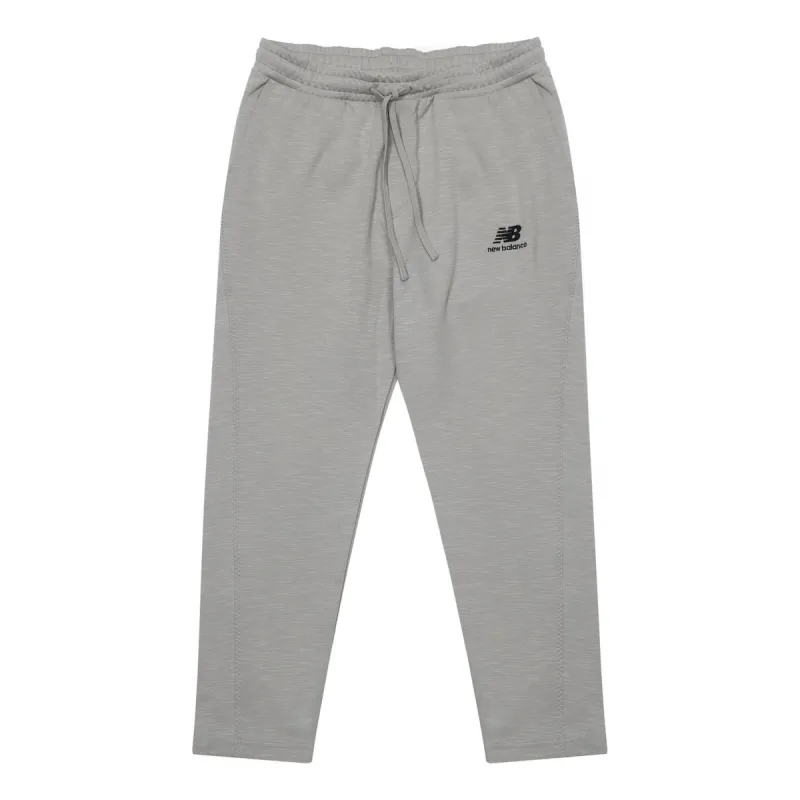 New Balance Essentials Stacked Logo Sweatpants 'Grey' AMP23313-NTP sold by KicksCrew