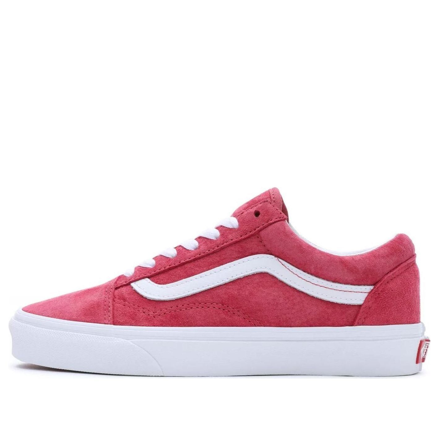 (WMNS) Vans Old Skool Pig Suede 'Pink Red' VN0007NTZLD sold by KicksCrew