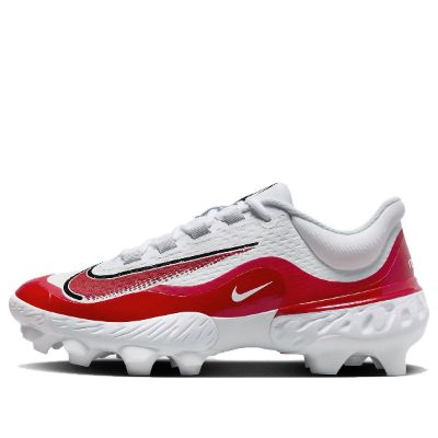 Nike Alpha Huarache Elite 4 Low MCS 'White University Red' FD6255-102 sold by KicksCrew