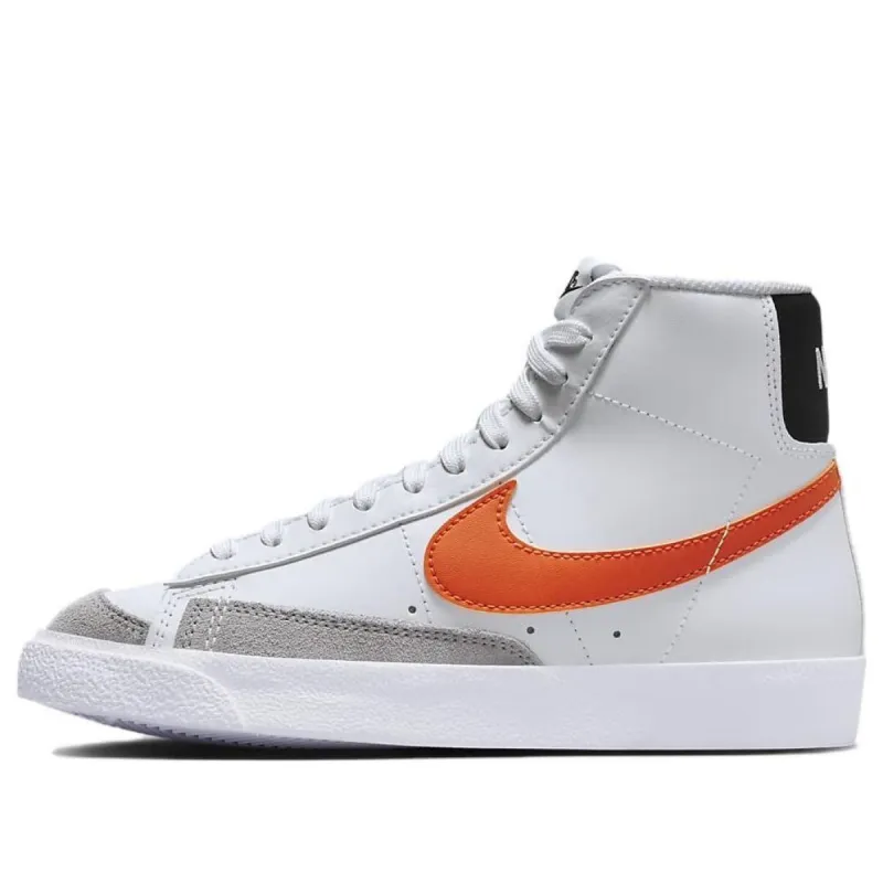 (GS) Nike Blazer Mid '77 'White Safety Orange' DA4086-111 sold by KicksCrew