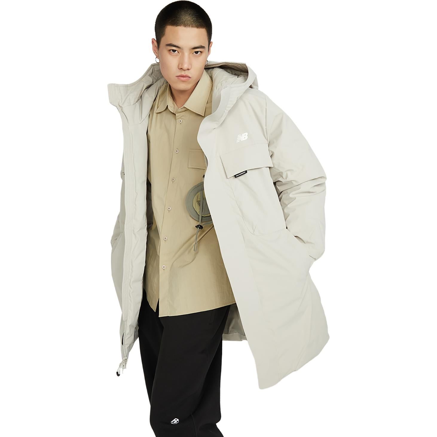 New Balance Warm Down Cargo Jacket 'Beige' AMJ34300-SEN sold by KicksCrew product image thumbnail 3