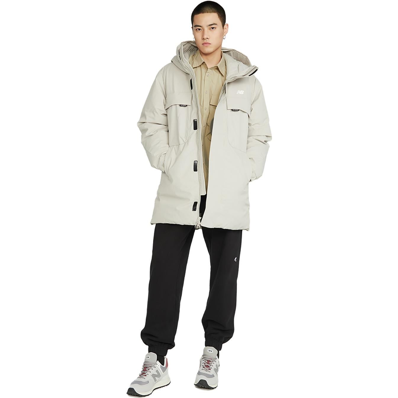 New Balance Warm Down Cargo Jacket 'Beige' AMJ34300-SEN sold by KicksCrew product image thumbnail 4