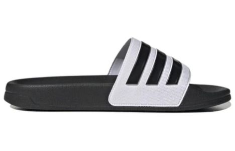 Adidas Originals Adilette Shower Slides 'Cloud White Black' GZ9508 sold by KicksCrew