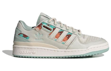 (WMNS) Adidas Originals Forum Low Shoes 'Grey White Light Blue' IE0472 sold by KicksCrew