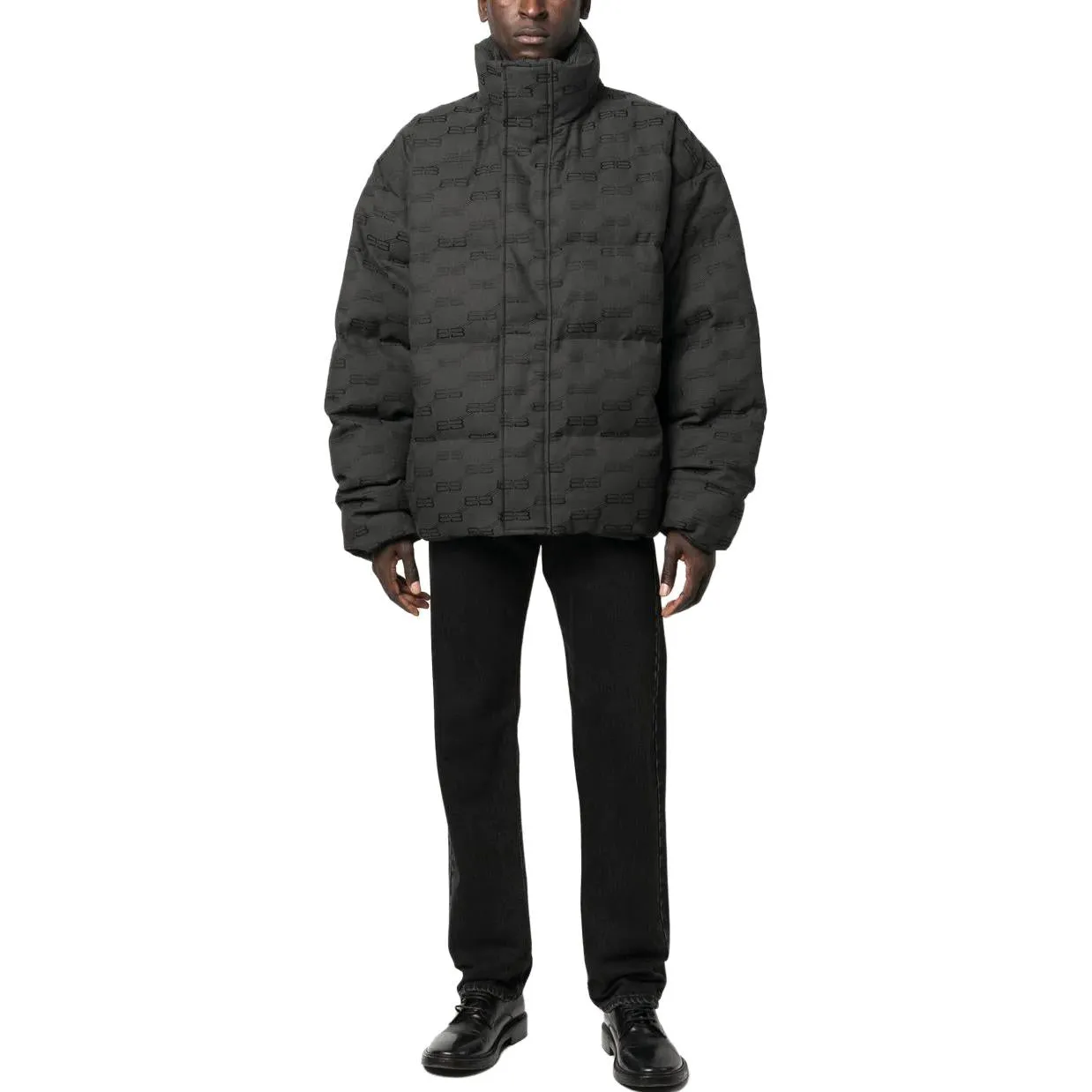 Balenciaga BB Monogram Puffer Jacket 'Black' 681885TML331269 sold by KicksCrew product image thumbnail 2