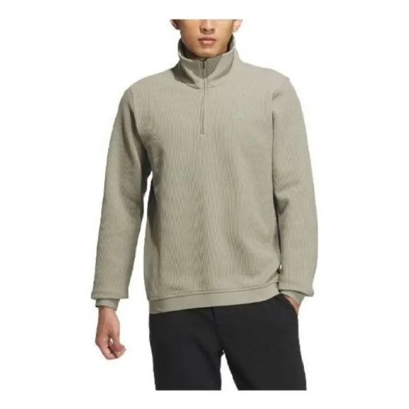 adidas Half-Zip Sweatshirt 'Olive Green' IZ1589 sold by KicksCrew