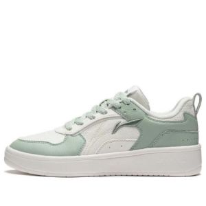 (WMNS) Li-Ning Xingchuan Skate Sneakers 'White Green' AGCT148-1 sold by KicksCrew