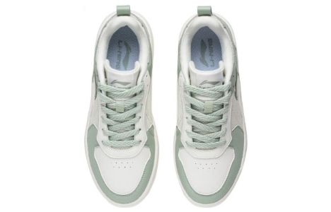(WMNS) Li-Ning Xingchuan Skate Sneakers 'White Green' AGCT148-1 sold by KicksCrew