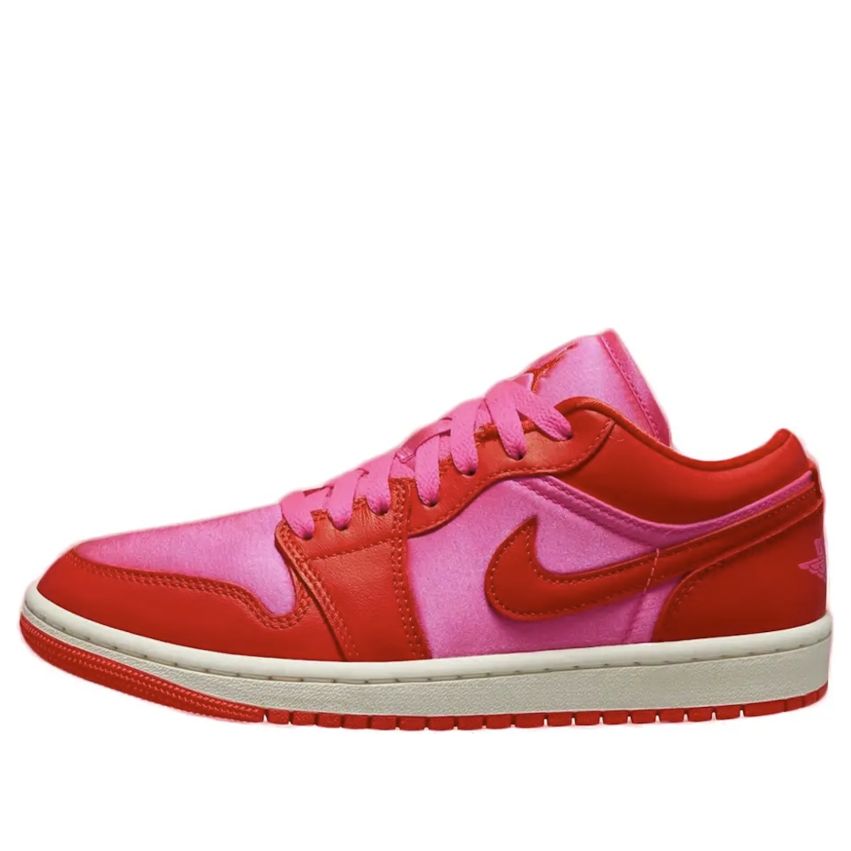 (WMNS) Air Jordan 1 Low 'Pink Satin' FB9893-600 sold by KicksCrew