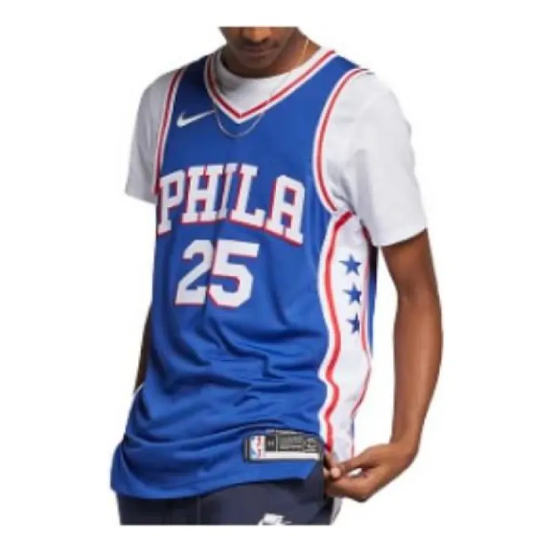 Nike x NBA Philadelphia 76ers Jersey 'Ben Simmons 25' AV2688-495 sold by KicksCrew