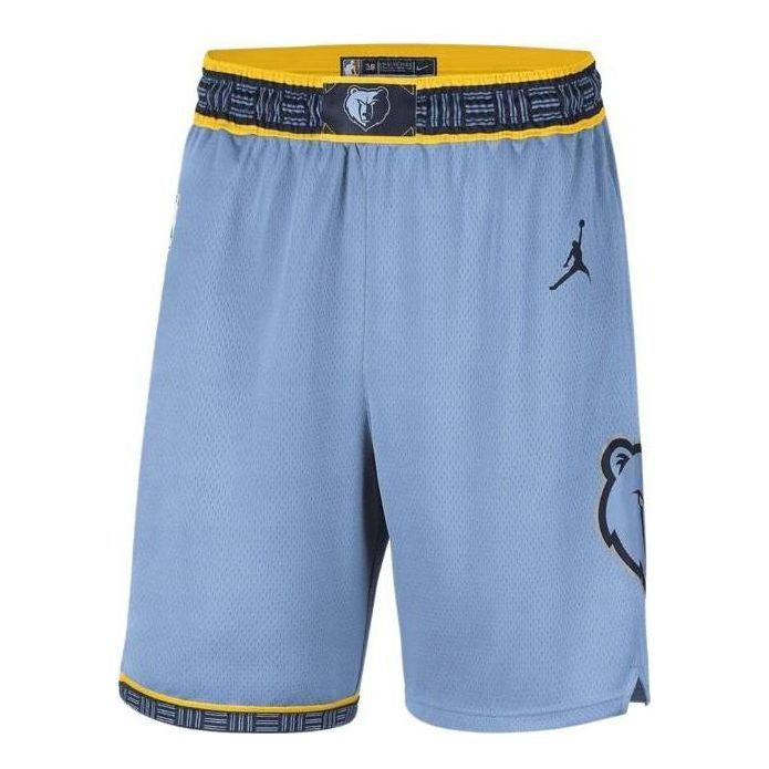 Air Jordan NBA Grizzlies Swingman Shorts 'Blue' CV9565-422 sold by KicksCrew