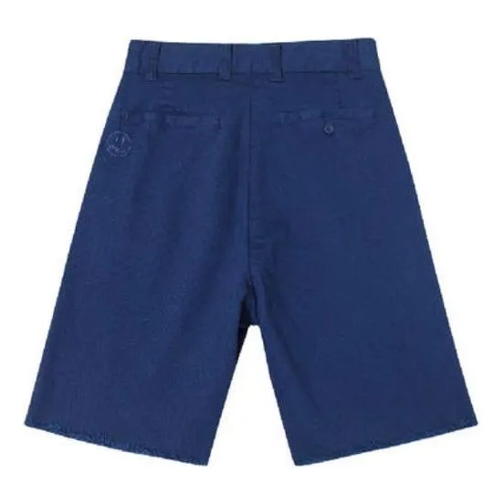 Drew House Stretch Twill Pleated Shorts 'Navy' DR-FW21-030 sold by KicksCrew product image thumbnail 2
