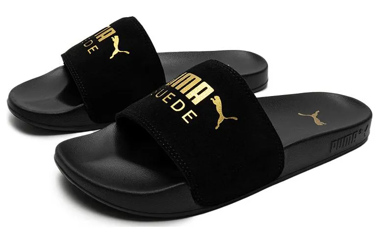 PUMA Flip-Flops 'Black Gold' 398678-01 sold by KicksCrew product image thumbnail 3