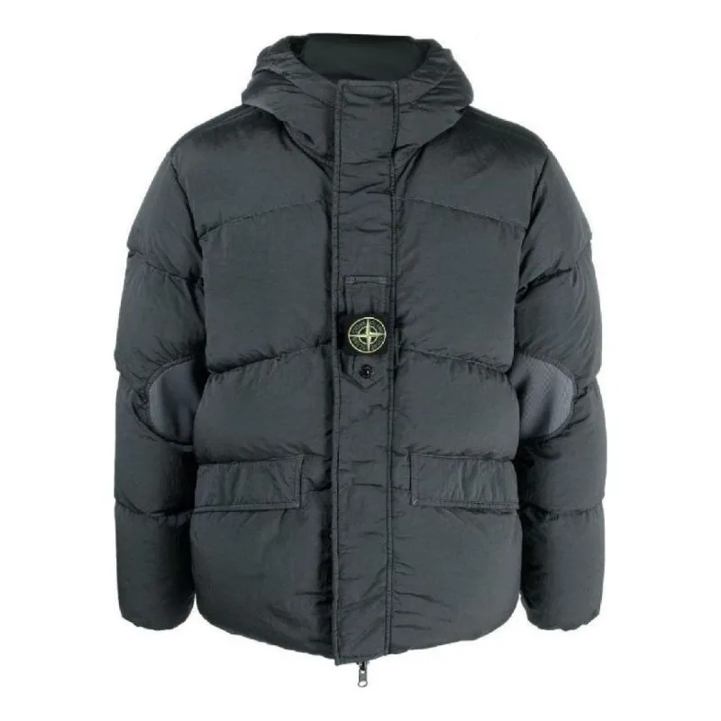 STONE ISLAND Logo Patch Reversible Padding 'Grey' 791542719-V0062 sold by KicksCrew