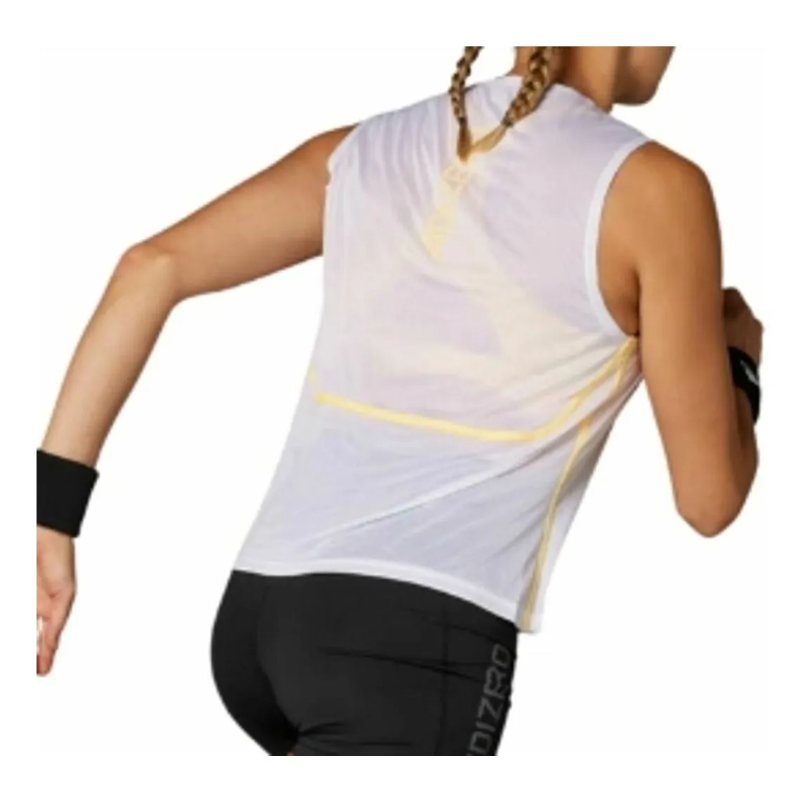 (WMNS) adidas Adizero Running T-Shirt 'White' IN1167 sold by KicksCrew product image thumbnail 3