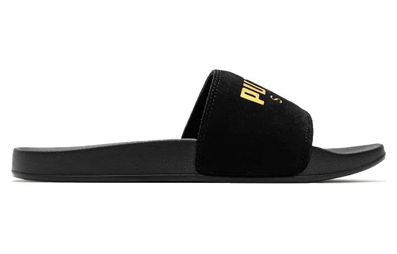 PUMA Flip-Flops 'Black Gold' 398678-01 sold by KicksCrew product image thumbnail 2