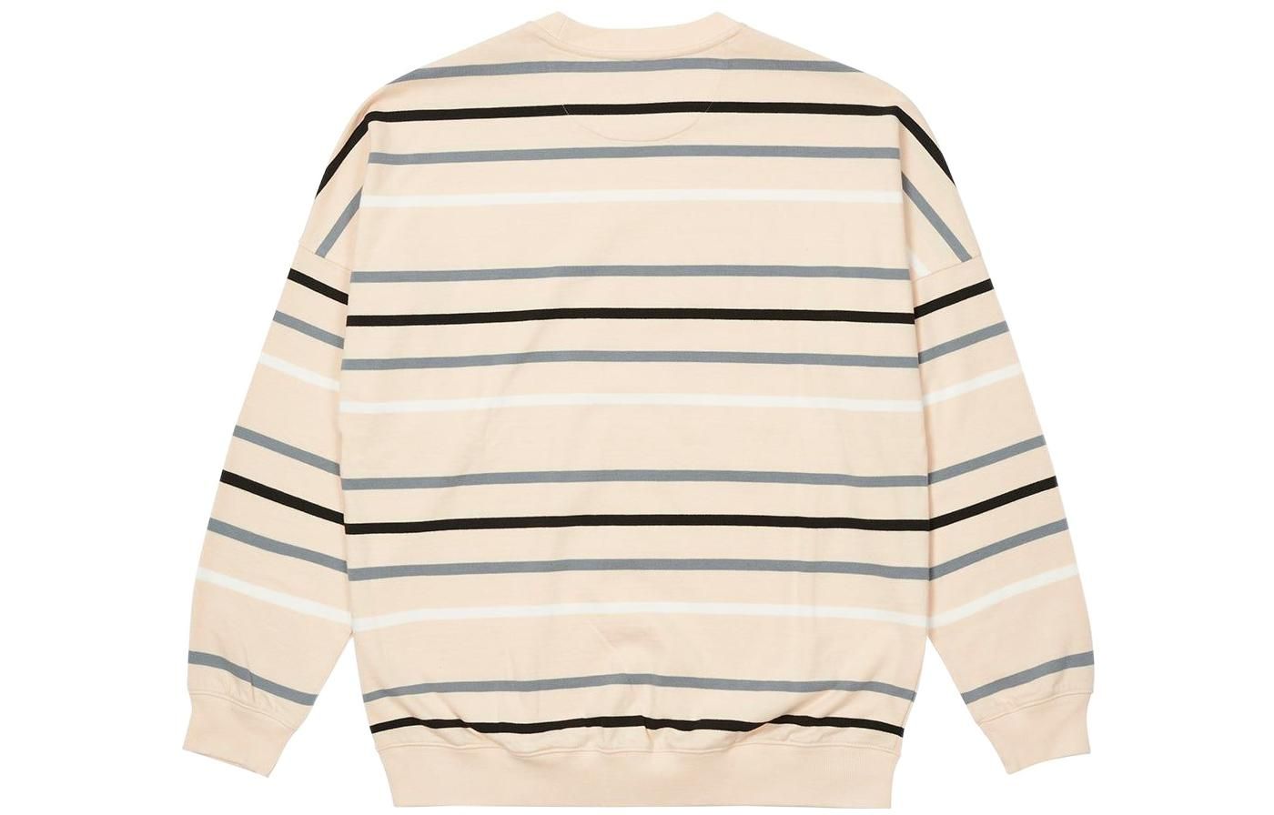 Palace Stripe Drop Shoulder Crew 'Stone' P22ES064 sold by KicksCrew product image thumbnail 2