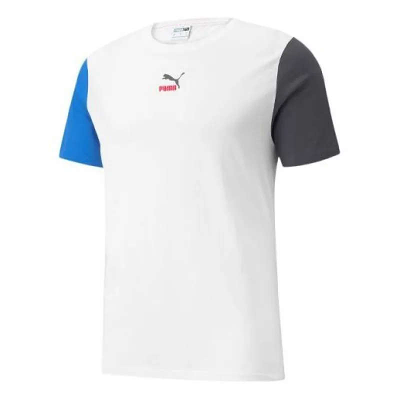 Puma CLSX T-Shirt 'White' 534160-02 sold by KicksCrew