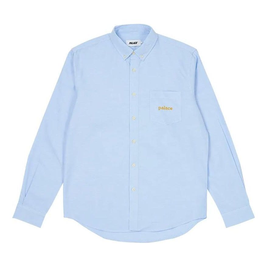 Palace Oxford Shirt 'Light Blue' P24SHT028 sold by KicksCrew