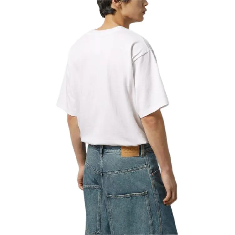 Gucci Cotton Jersey T-Shirt 'Off White' 774580-XJGA9-9692 sold by KicksCrew product image thumbnail 3