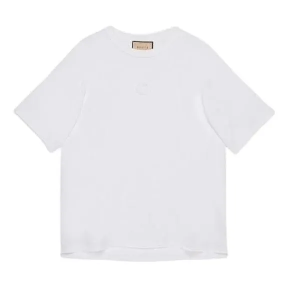 Gucci Cotton Jersey T-Shirt 'Off White' 774580-XJGA9-9692 sold by KicksCrew