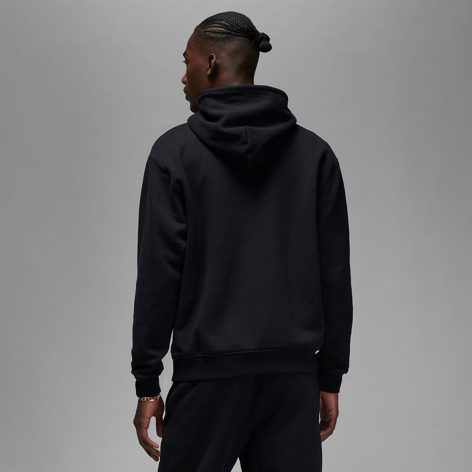 Air Jordan Wordmark Fleece Hoodie 'Black' FJ1967-010 sold by KicksCrew product image thumbnail 3