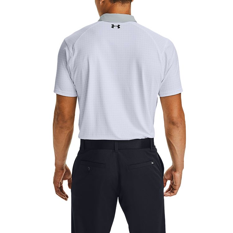Under Armour Iso-Chill Grid Polo Shirt 'White' 1356650-100 sold by KicksCrew product image thumbnail 4