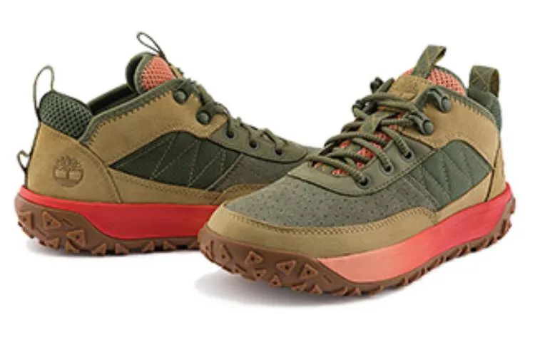 (WMNS) Timberland Greenstride Motion 6 Low Waterproof Hiking Boots 'Beige Nubuck' A2AVJEN7 sold by KicksCrew product image thumbnail 4