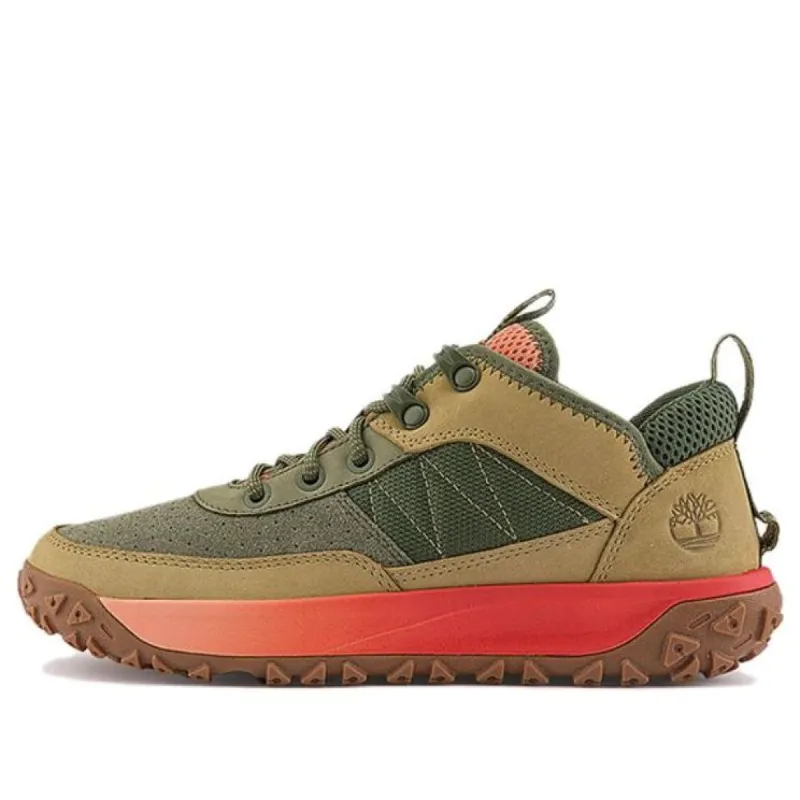 (WMNS) Timberland Greenstride Motion 6 Low Waterproof Hiking Boots 'Beige Nubuck' A2AVJEN7 made by Timberland