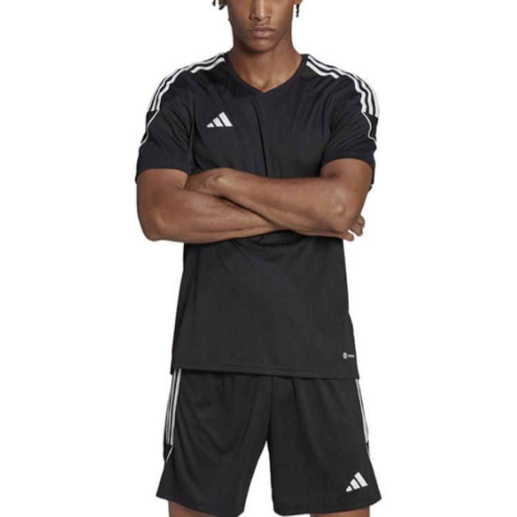 Adidas Tiro 23 League Jersey 'Black' HR4607 sold by KicksCrew product image thumbnail 3
