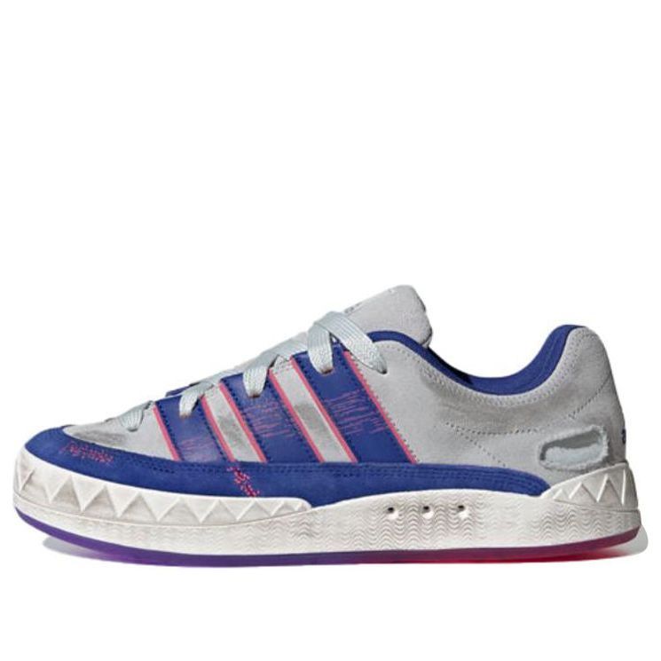 Adidas Originals Adimatic x AVENUE & SON 'White Blue' IG3300 sold by KicksCrew