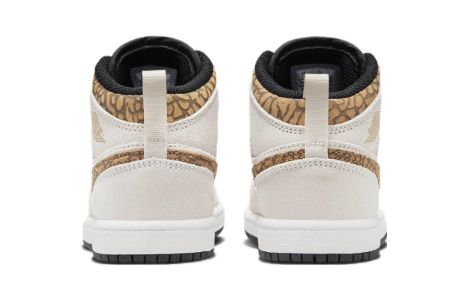 (PS) Air Jordan 1 Mid SE 'Brown Elephant' DZ5370-102 sold by KicksCrew