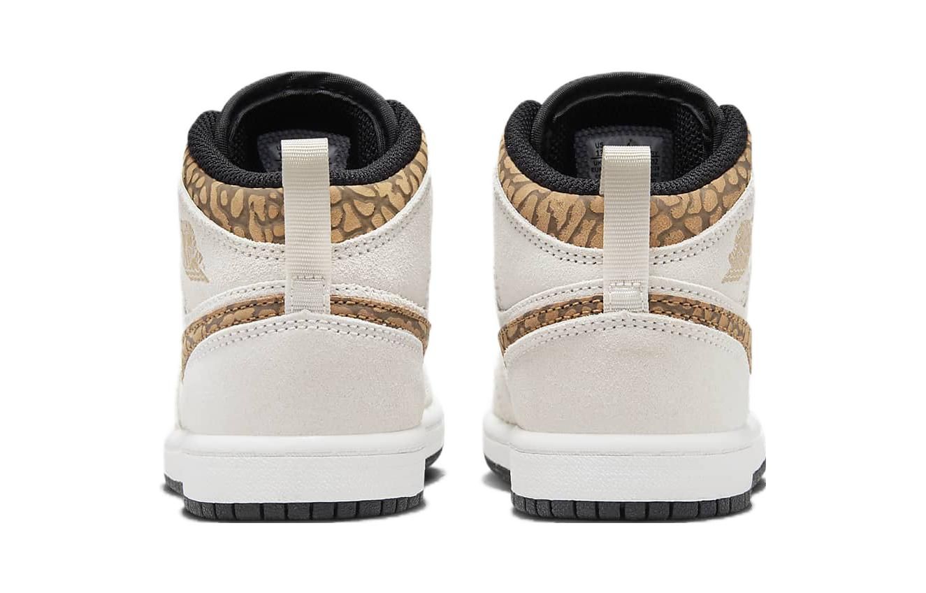(PS) Air Jordan 1 Mid SE 'Brown Elephant' DZ5370-102 sold by KicksCrew product image thumbnail 5