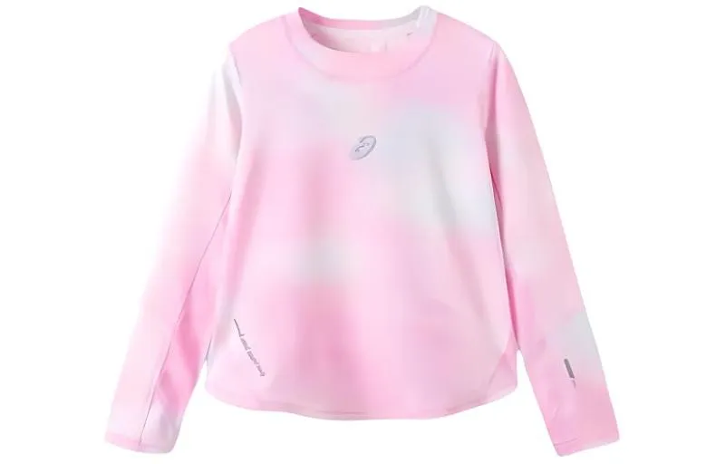 (GS) ASICS Long Sleeved Tie-Dye Sweatshirt 'Blue White' 331241004035 sold by KicksCrew product image thumbnail 5