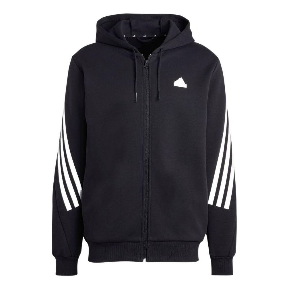 Adidas Future Icons 3-Stripes Full-Zip Hoodie Jackets 'Black' IC6712 sold by KicksCrew