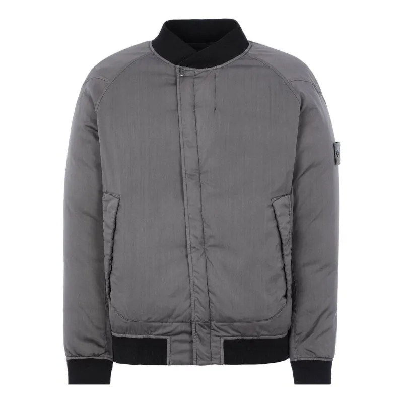 STONE ISLAND Ghost Bomber Jacket 'Grey' 7315439F2-V0067 sold by KicksCrew