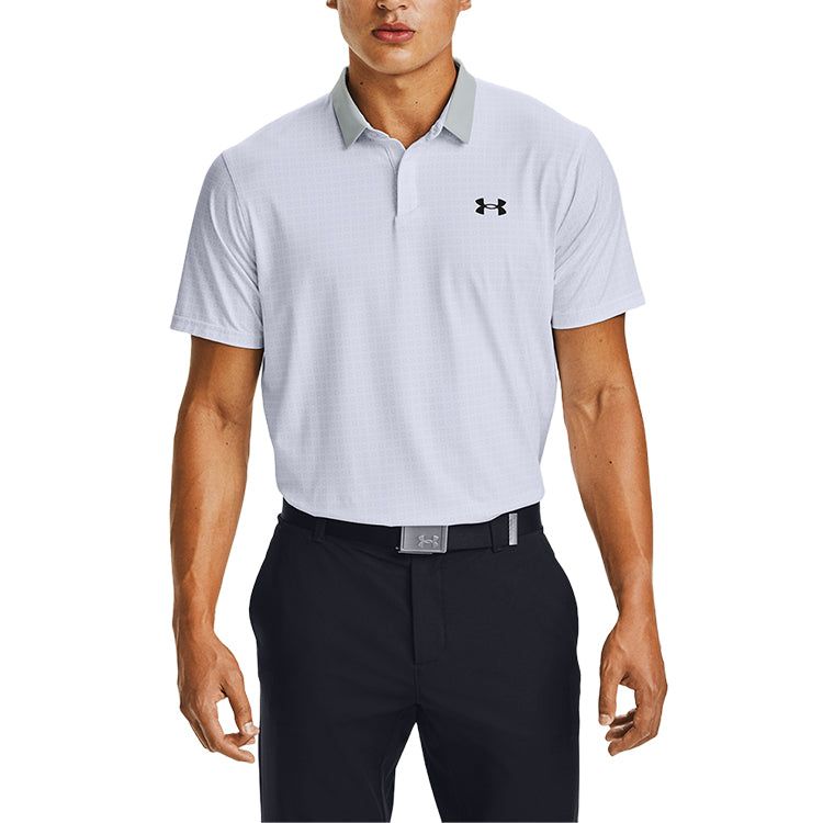 Under Armour Iso-Chill Grid Polo Shirt 'White' 1356650-100 sold by KicksCrew product image thumbnail 3
