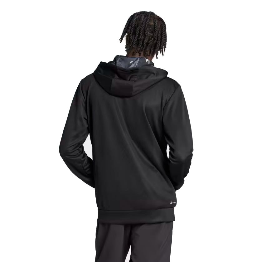 adidas Train Essentials Seasonal Training Full-Zip Jacket 'Black' IB8137 sold by KicksCrew product image thumbnail 3