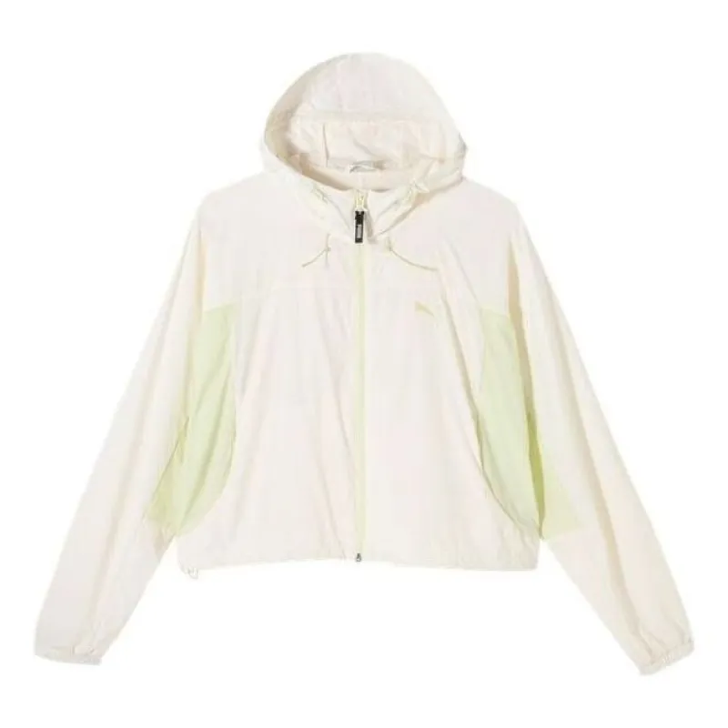 (WMNS) PUMA Urban Cool UV Jacket 'White' 628376-65 sold by KicksCrew