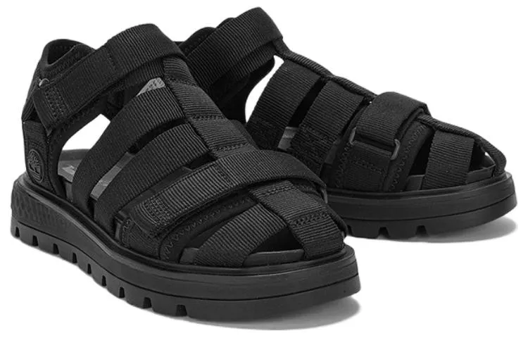 (WMNS) Timberland Ray City Ankle Strap Sandals 'Black' A5RFB sold by KicksCrew product image thumbnail 4