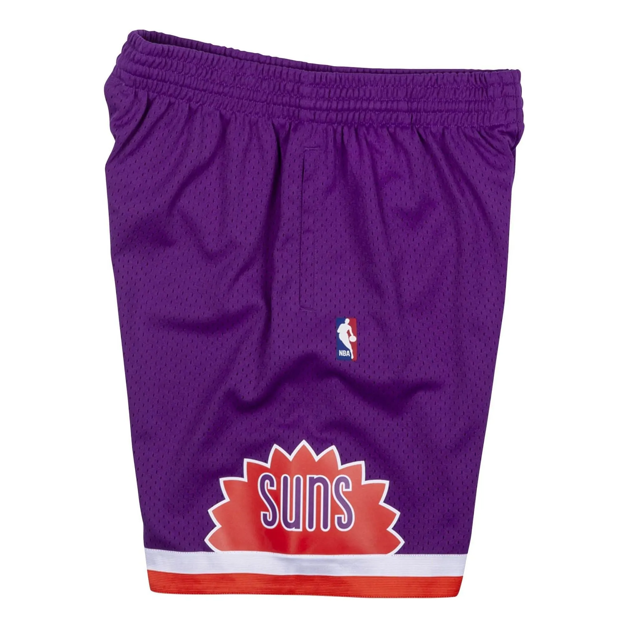 Mitchell & Ness x NBA Phoenix Suns 1991-92 Swingman Shorts 'Purple' SMSHCP19235-PSUPURP91 sold by KicksCrew product image thumbnail 4