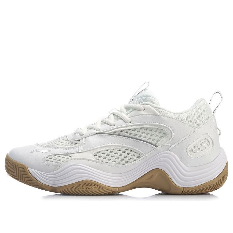 Li-Ning Rebirth Mid 'White Khaki' AGBP015-2 sold by KicksCrew