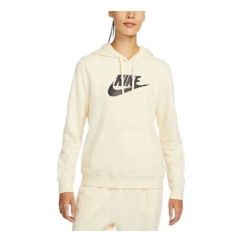 (WMNS) Nike AS NSW CLUB FLC GX STD PO HD 'Beige' DQ5776-113 sold by KicksCrew