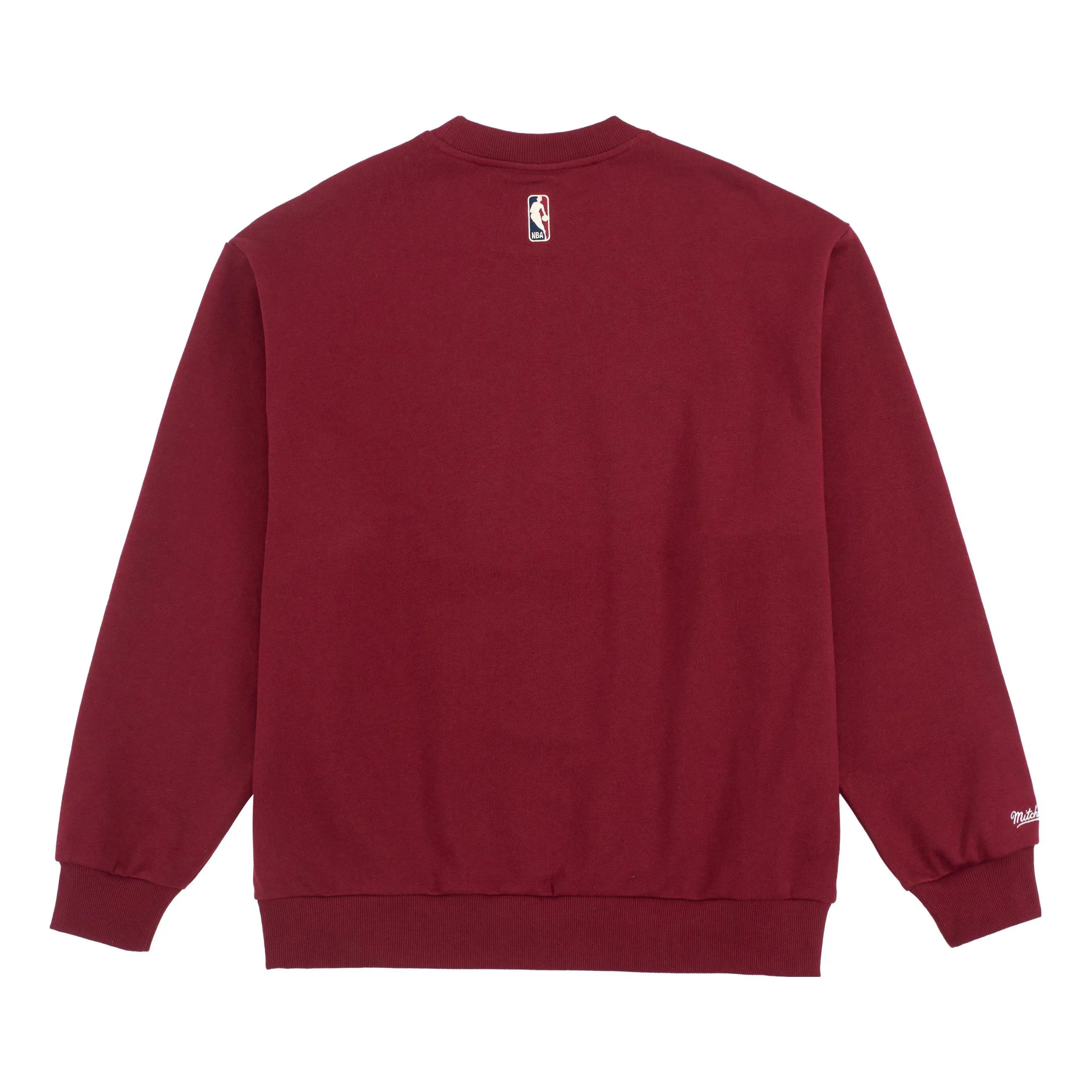 Mitchell & Ness x NBA Miami Heat Logo Sweatshirt 'Red' MNJYFWHD23092002-RED sold by KicksCrew product image thumbnail 2