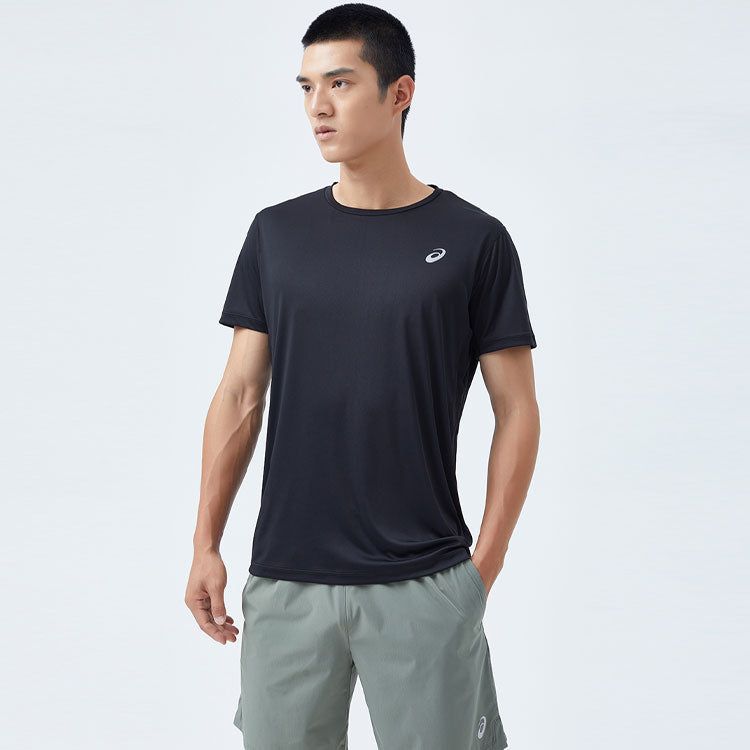 ASICS Core Top T-Shirt 'Black' 2011C443-002 sold by KicksCrew product image thumbnail 4